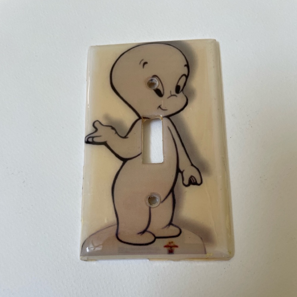 VINTAGE CASPER SWITCH PLATE